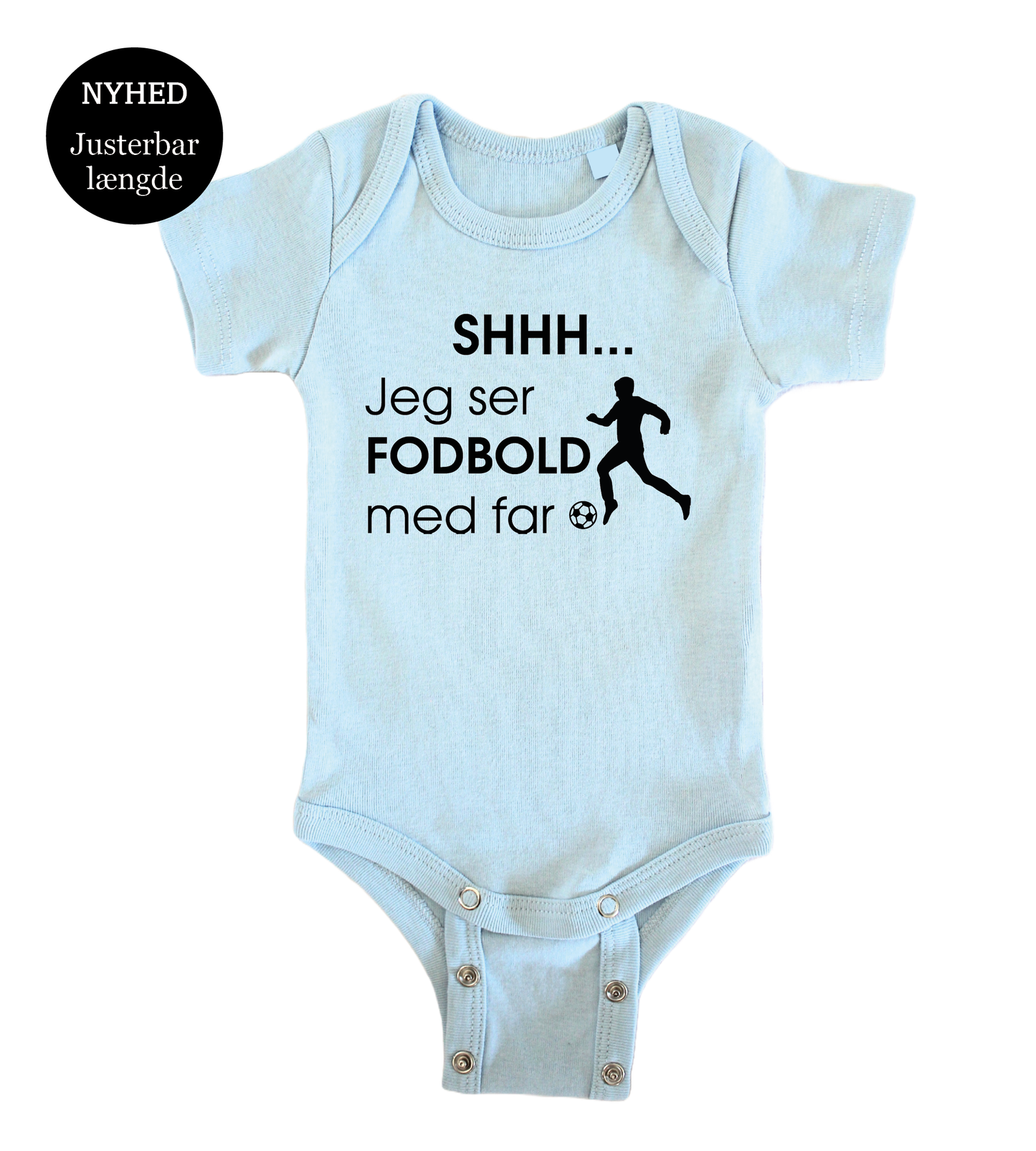 Baby bodystocking - Shhh jeg ser fodbold med far
