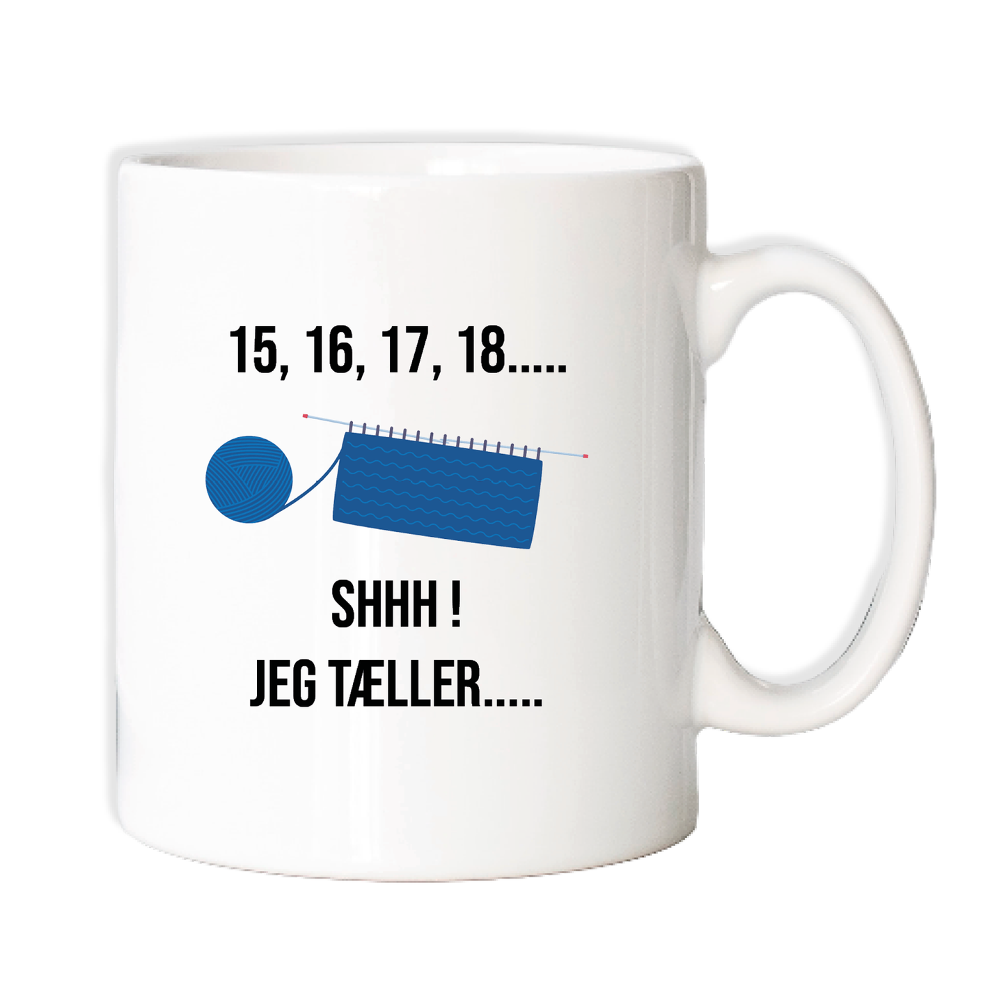 Krus - Garn krus. 15, 16, 17, 18 Shhh ! Jeg tæller.....