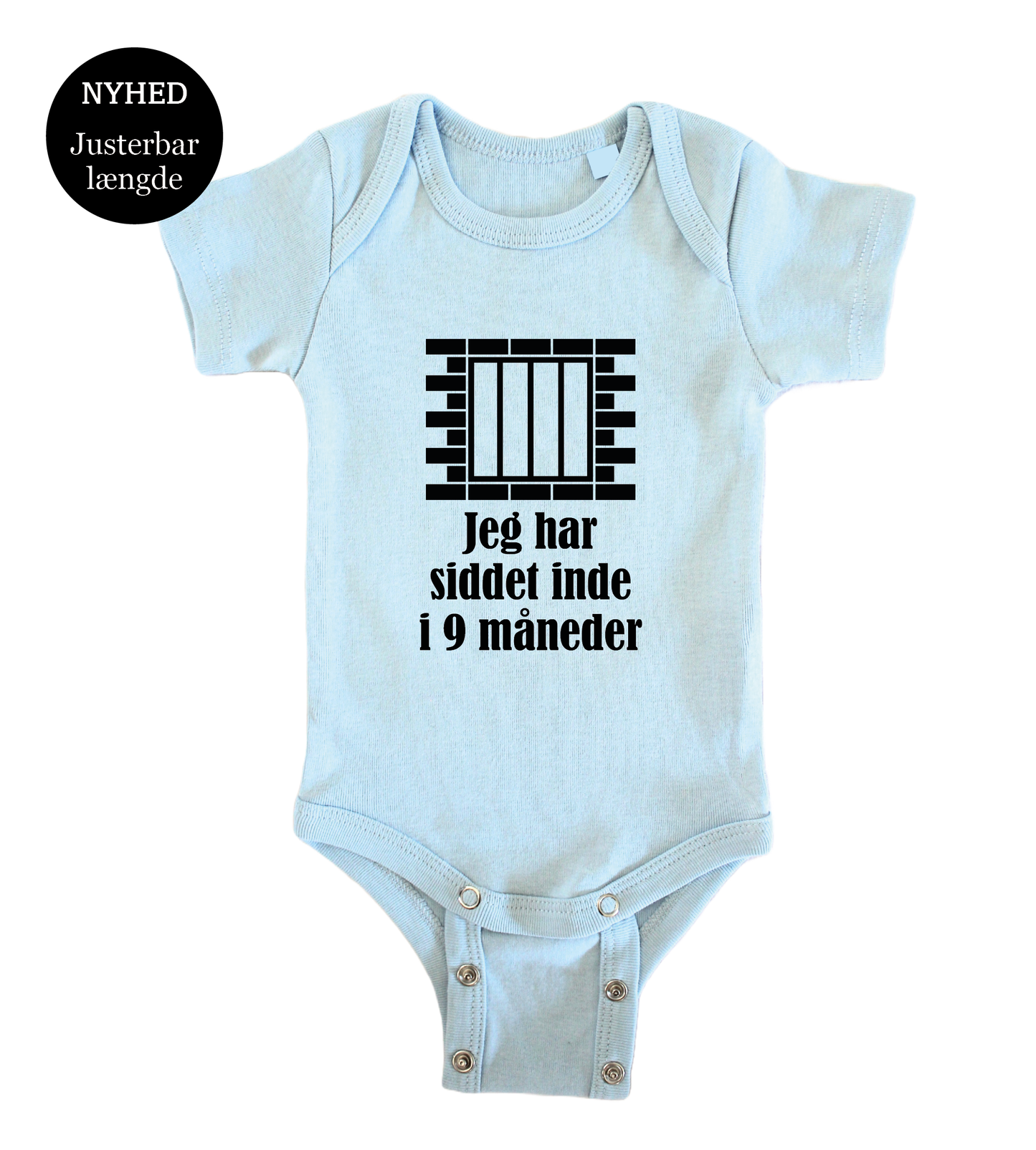 Baby bodystocking - Jeg har siddet inde i 9 måneder