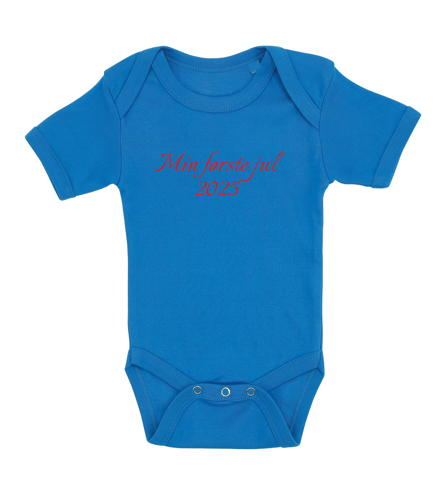 Jule baby bodystocking - Min første jul 2025 tekst