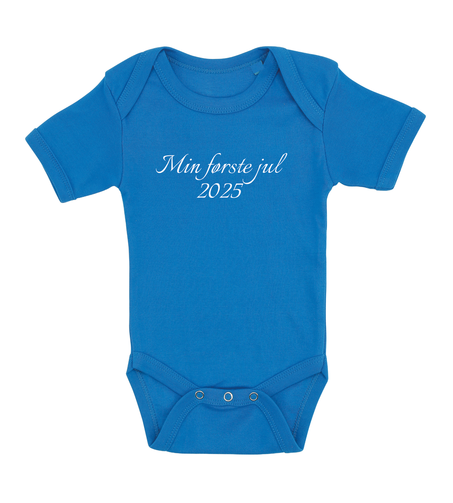 Jule baby bodystocking - Min første jul 2025 tekst