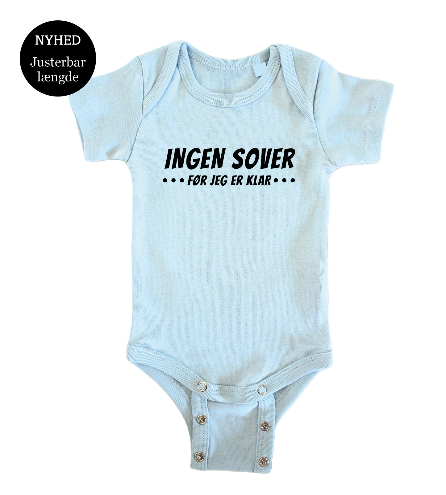Baby bodystocking - Ingen sover før jeg er klar