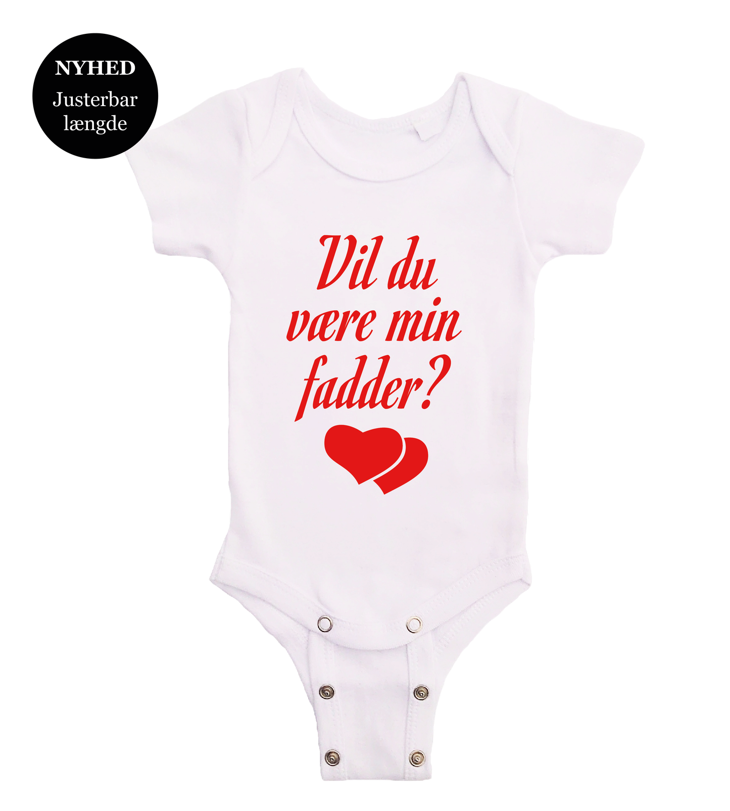 Baby bodystocking - Vil du være min fadder?